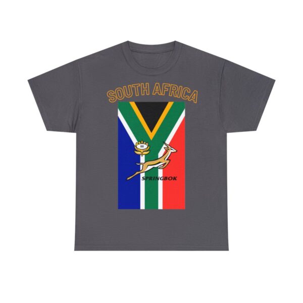 Cool Springbok South African Flag Rugby Fan TShirt | Springboks RSA Flag Rugby Tee