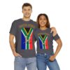 Cool Springbok South African Flag Rugby Fan TShirt | Springboks RSA Flag Rugby Tee