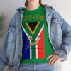 Cool Springbok South African Flag Rugby Fan TShirt | Springboks RSA Flag Rugby Tee