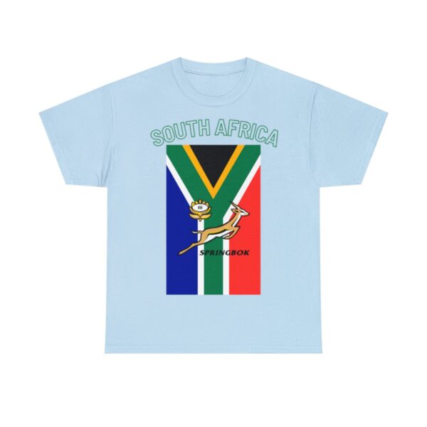 Cool Springbok South African Flag Rugby Fan TShirt | Springboks RSA Flag Rugby Tee