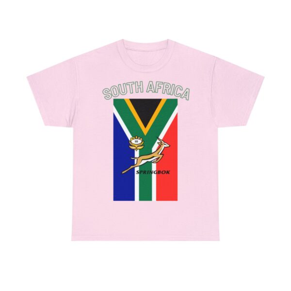 Cool Springbok South African Flag Rugby Fan TShirt | Springboks RSA Flag Rugby Tee