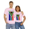 Cool Springbok South African Flag Rugby Fan TShirt | Springboks RSA Flag Rugby Tee