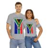Cool Springbok South African Flag Rugby Fan TShirt | Springboks RSA Flag Rugby Tee