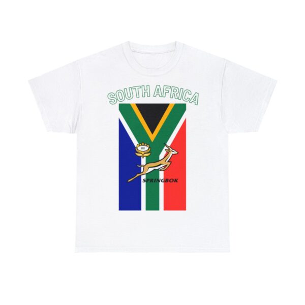 Cool Springbok South African Flag Rugby Fan TShirt | Springboks RSA Flag Rugby Tee