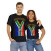 Cool Springbok South African Flag Rugby Fan TShirt | Springboks RSA Flag Rugby Tee