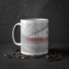 Theatre of Dreams Manchester United Mug featuring Old Trafford. Home of Manchester United