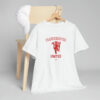 Manchester United Tshirt featuring iconic Red Devil