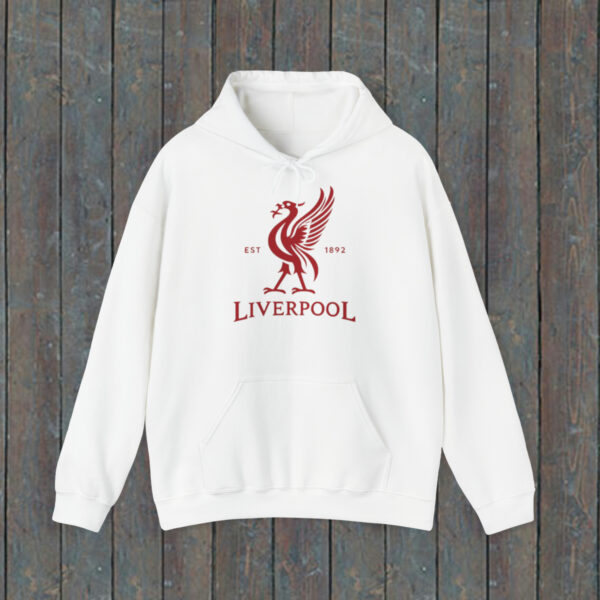 Liverpool Hoodie featuring iconic liver bird