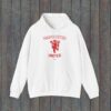 Manchester United Red Devil Hoodie featuring United iconic logo